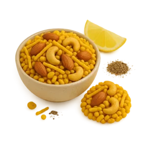 Sweet Lemon Pepper Millet Chivda