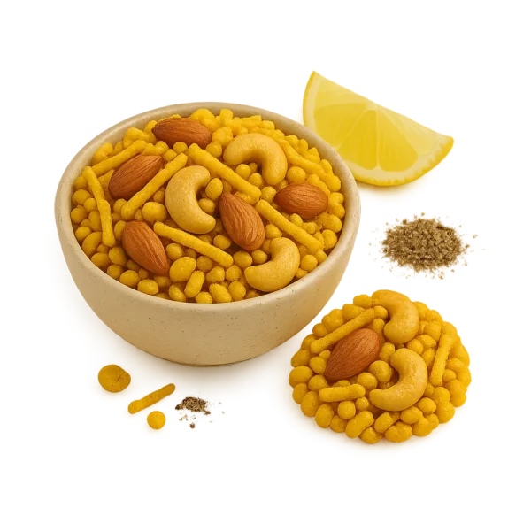 Sweet Lemon Pepper Millet Chivda