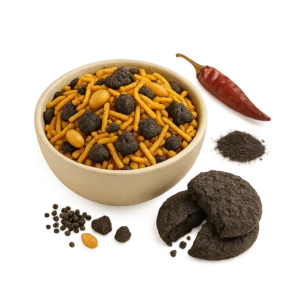 Smoking Charcoal Millet Chivda