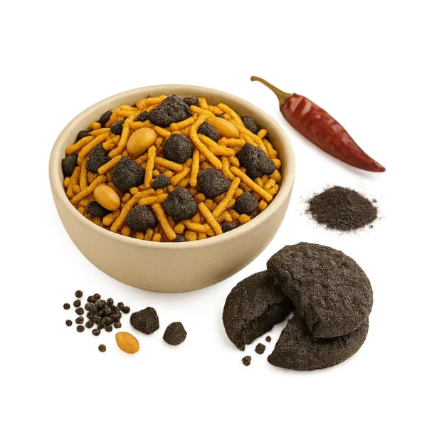 Smoking Charcoal Millet Chivda