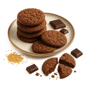 Multigrain Chocolate Cookies