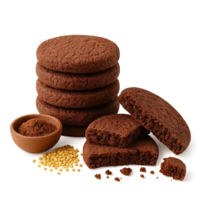 Chocolate Millet Cookies