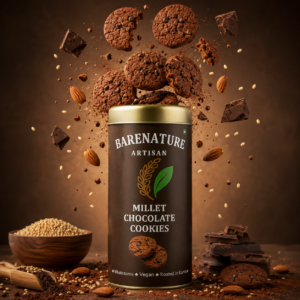 Chocolate Millet Cookies